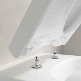 Villeroy & Boch Architectura Wand-WC mit DirectFlush mit WC-Sitz, weiß