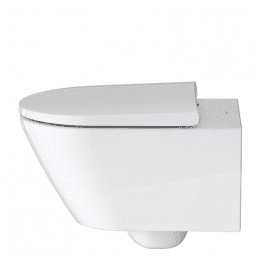 Duravit WC-Sitz D-Neo mit Absenkautomatik abnehmbar,Scharniere edelstahl, weiß