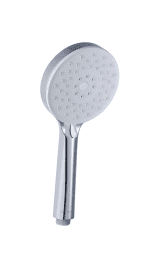 kielle Oudee Duschset mit Thermostat, Durchmesser 23 cm, 3 Strahlen, chrom