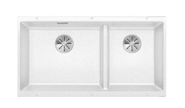 Blanco Subline 480/320 Silgranitspüle 86x46 cm weiß