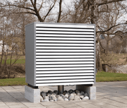 Weishaupt Luft/Wasser-Wärmepumpe Biblock Typ WBB 12-B-RMD-AI
