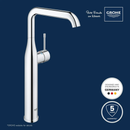 Grohe Essence Waschtischarmatur erhöht XL-Size mit EcoJoy, chrom Grohe Essence Waschtischarmatur erhöht XL-Size mit EcoJoy, chrom