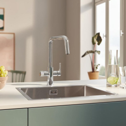 Grohe Blue Pure Set Spültischarmatur Eurosmart mit Umkehrosmose-Filter