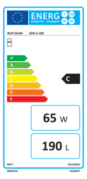 Wolf Warmwasserspeicher SEW-2-200 für Wärmepumpe BWL-1S(B)