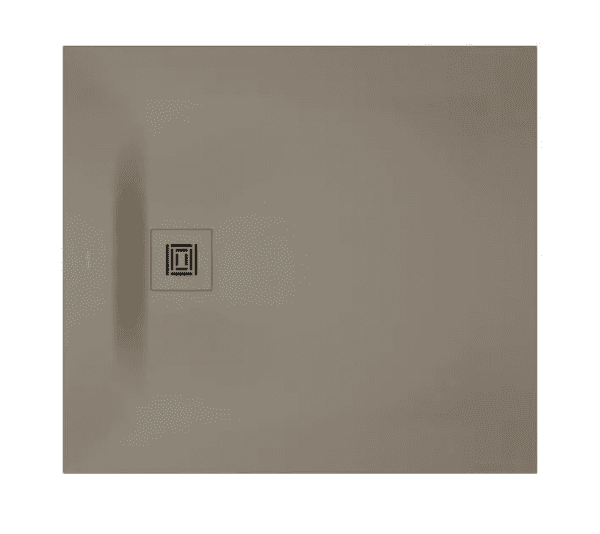 Duravit Sustano Duschtasse 100x90 cm, DuraSolid, beige matt