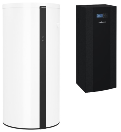 Viessmann Vitocell 120-E SVW 910l S1 vitopearlwhite, Vitotrans 353 PBLA-S