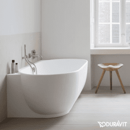 Duravit Luv Whirlwanne mit Air-System 185 x 95 cm Ecke rechts