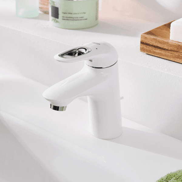 Grohe Eurostyle Waschtisch Einhebelmischer S, Moon White - verchromt