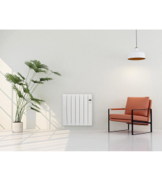 fondital Aluminium-Heizkörper elektrisch, Sinuoso, 1000W, weiß