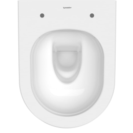 Duravit D-Neo Wand-WC mit WC-Sitz, mit HygieneGlaze, weiß