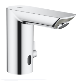 Grohe Bau Cosmopolitan E Waschtischarmatur berührungslos mit EcoJoy, chrom