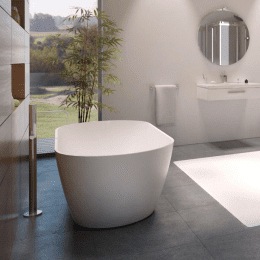 Riho BILBAO 170x80x55,5 matt Kein System / freistehende Wanne