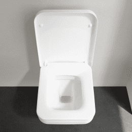 Villeroy & Boch Architectura Wand-WC mit Sitz SoftClosing, DirectFlush, Alpinweiß