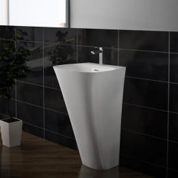 Treos Serie 730 Mineralguss Design Stand-Waschtisch