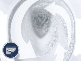 Grohe Rapid SLX WC mit Sitz, Taste Skate Cosmopolitan S, randlos, SoftClose Grohe Rapid SLX WC mit Sitz, Taste Skate Cosmopolitan S, randlos, SoftClose