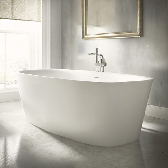 Ideal Standard Dea freistehende Badewanne weiß 170 x 75 cm weiß