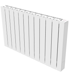 fondital Aluminium-Heizkörper Elektrisch eBlitz Wi-Fi, 1800 Watt, weiß RAL 9010