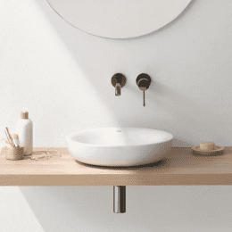 Grohe Essence Aufsatzwaschtisch 450 mm, PureGuard, Alpinweiß Grohe Essence Aufsatzwaschtisch 450 mm, PureGuard, Alpinweiß