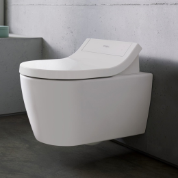 Duravit Elektronischer Bidet-Aufsatz, Softclose, weiß