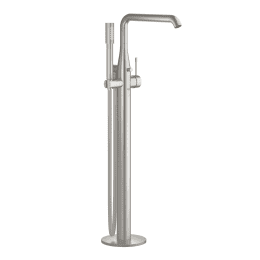 Grohe Essence Badewanne Einhebelmischer, Bodenmontage, SuperSteel