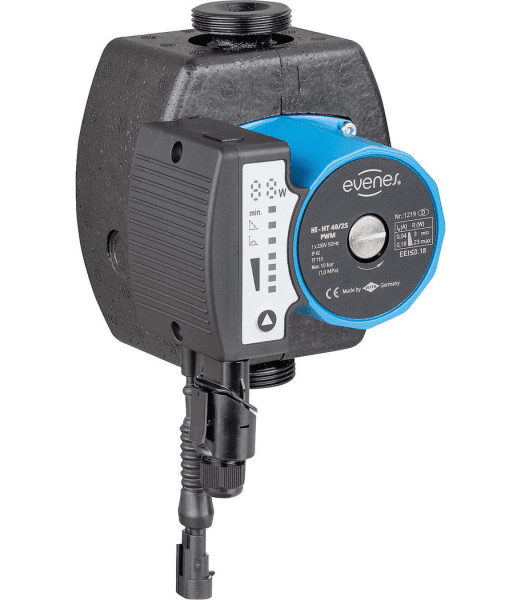 Umwälzpumpe EVENES HE-HT 60-25, DN25(1),PN10,PWM,230V, Baulänge 180mm