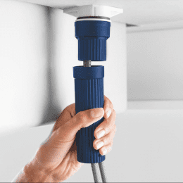 Grohe Blue Pure Set Spültischarmatur EuroSmart mit Filterfunktion, Chrom