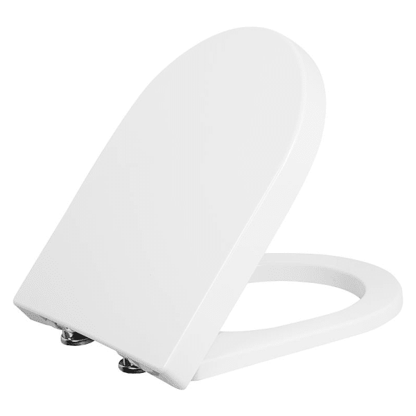 evenes WC-Sitz Paru, weiß, Softclose, aus Duroplast,Edelstahlscharnier