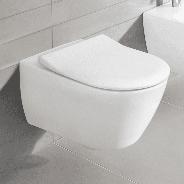 Villeroy & Boch Subway 2.0 - Wand-WC mit Sitz SoftClosing, DirectFlush, alpinweiß