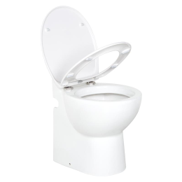 Lomac Kompakt WC Lomac Gestolette 1010 mit Hebeanlage und autom. Spülung inkl. Sitz mit Absenkaut.