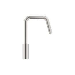 Grohe QuickFix Start Elektronische Spültischarmatur mit ausziehbarer Brause, SuperSteel