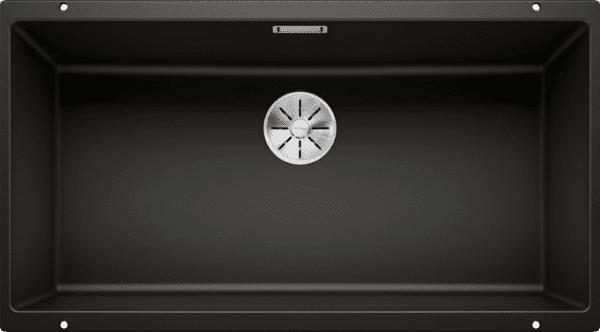 Blanco Subline 800 Silgranitspüle 83x46 cm Schwarz