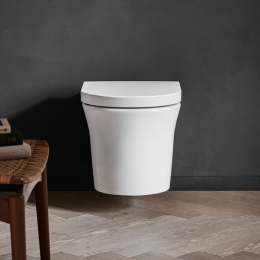 Duravit White Tulip Wand-WC Rimless mit HygieneGlaze