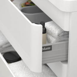 Treos Serie 920 Waschtisch mit Waschtischunterschrank mit 2 Auszügen
