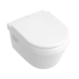 Villeroy & Boch O.novo Wand-WC Compact Ausführung kurz mit WC-Sitz, weiß