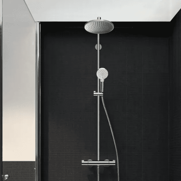 Hansgrohe Crometta - Brauseset S 240 Showerpipe mit Thermostat, Chrom