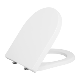 evenes WC-Sitz Jari Softclose aus Duroplast weiß Edelstahlscharnier