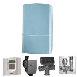 Wolf Paket Wärmepumpe BWL-1-08-I mit Pumpenset
