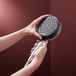 Hansgrohe Raindance Alive Q - Brauseset mit Thermostat, 21x34 cm, 3 Strahlarten, Chrom