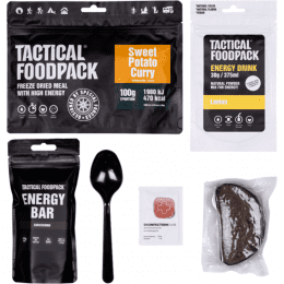 Tactical Foodpack 3 x Mahlzeit Ration VEGAN 501 g