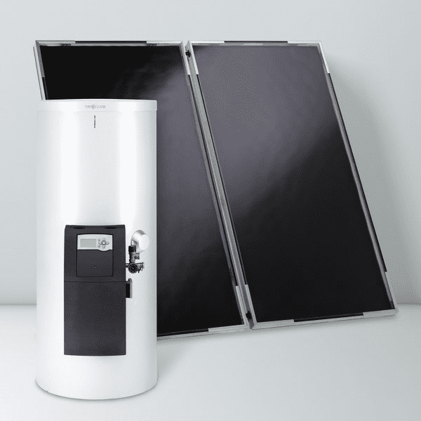 Viessmann Vitosol 141-FM, Typ SVKG Vitocell 100-W CVBA weiss, SD1