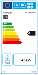 Weishaupt Gas-Brennwertkessel WTC-GB45-B H-O (WEM-Regelung)