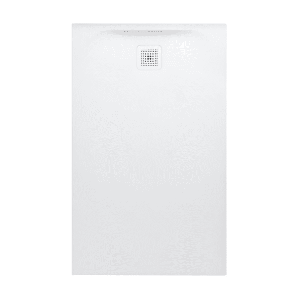 Laufen Pro Rechteck-Duschwanne mit Gelcoat rutschhemmend 130x80 cm weiß matt