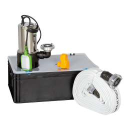 WS WS-Hochwasserbox inkl. Edelstahlpumpe und 20m Bauschlauch