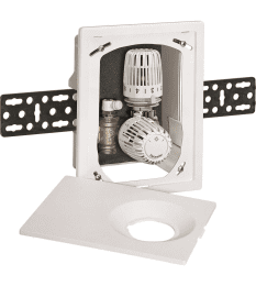 IMI HEIMEIER Multibox IMI Heimeier Eclipse K-RTL, Abdeckung und Thermostat-Kopf weiß (RAL 9016)