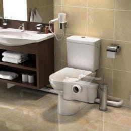 SFA Sanibest Pro Kleinhebeanlage für Stand-WC