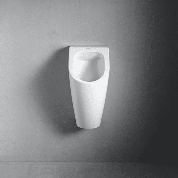 Duravit ME by Starck Absaug-Urinal Dry Ablauf waagerech, randlos Weiß