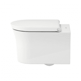 Duravit White Tulip Wand-Tiefspül-WC, HygieneFlush, rimless