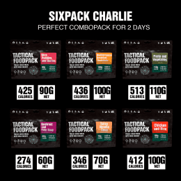 Tactical Foodpack Tactical Sixpack Charlie 530 g