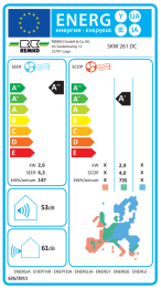 Remko Raumklimageräte SKW 261 DC - Klimaanlage zum Kühlen und Heizen