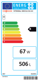 Viessmann Vitocell 300-B EVBA 500l S2 vitopearlwhite